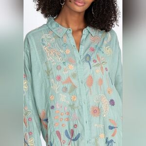 Johnny Was Cosima Tunic in Lavender, Size S. New w/tags, in bag.